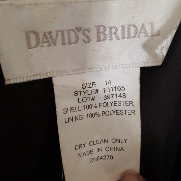 Black Satin • Embellished Bust • Strapless Gown - Picture 8 of 11